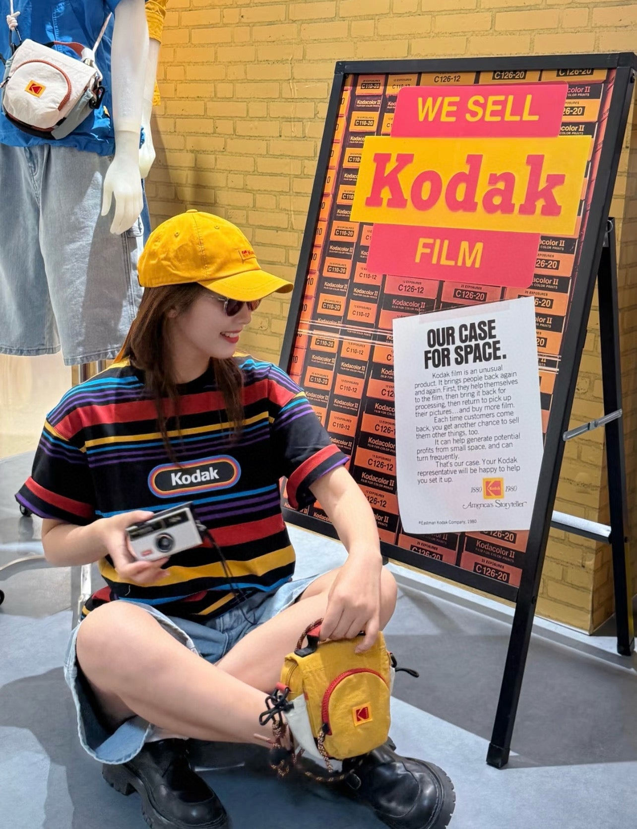 Kodak Camera Crossbody Bag - HLY & CHOCCICO