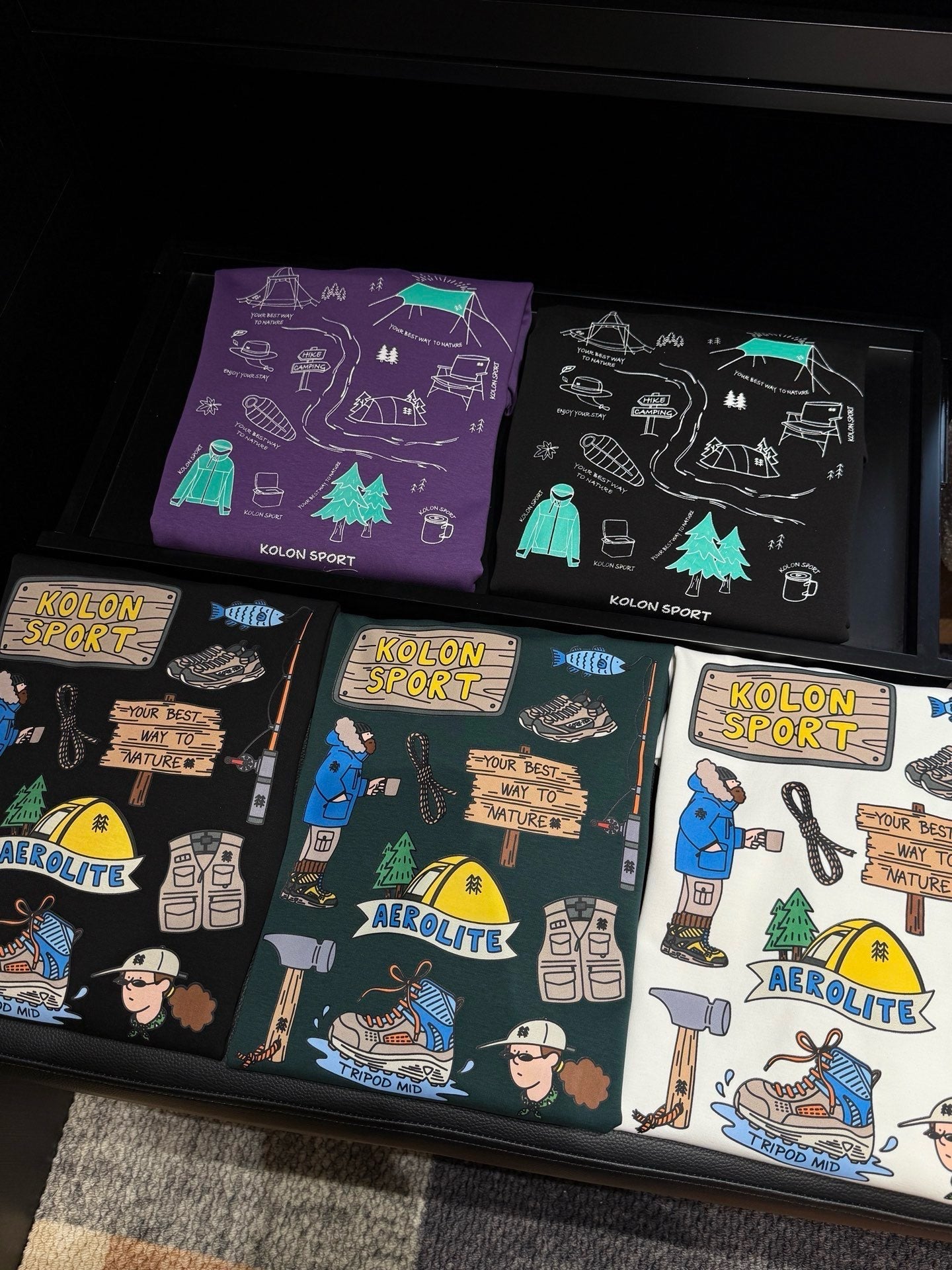 KOLON Camp 系列 (圓領/有帽) - HLY & CHOCCICO