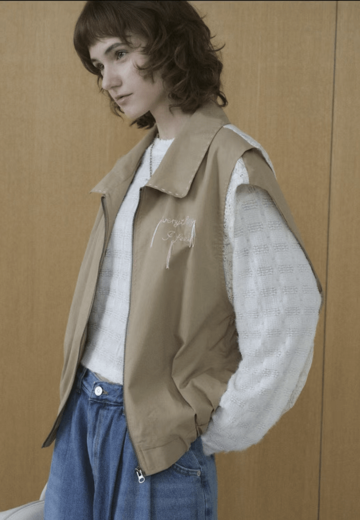 韓國直送Lace layered tank top HLY & CHOCCICO