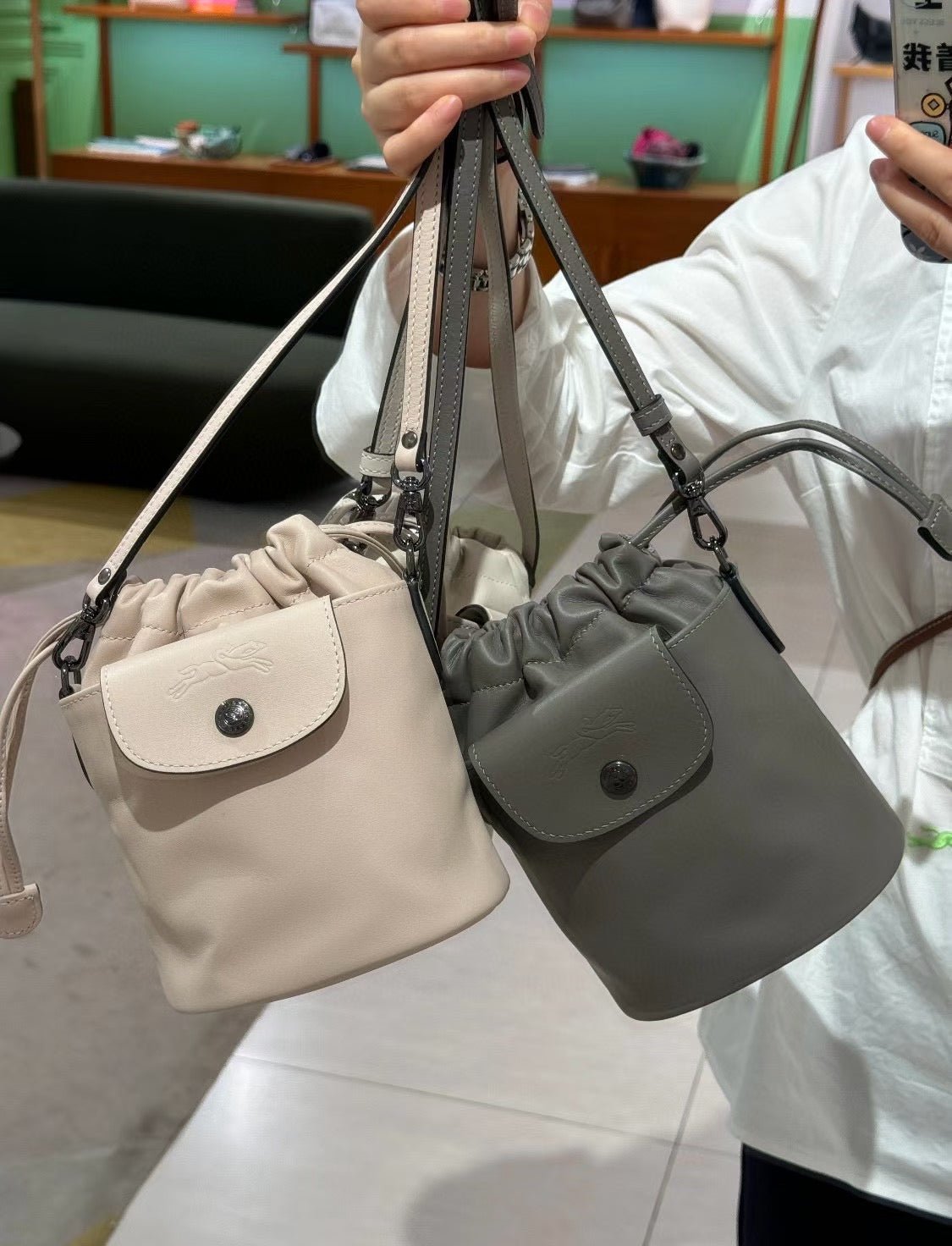 Le Pliage Xtra 水桶包 XS/附斜背帶 HLY & CHOCCICO