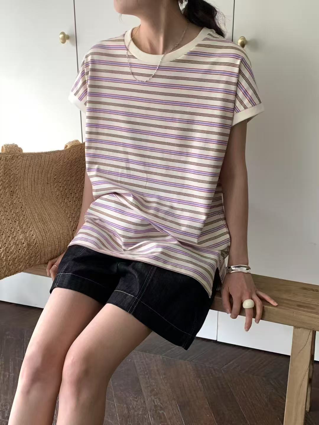 韓國直送Lively Lines Tee HLY & CHOCCICO