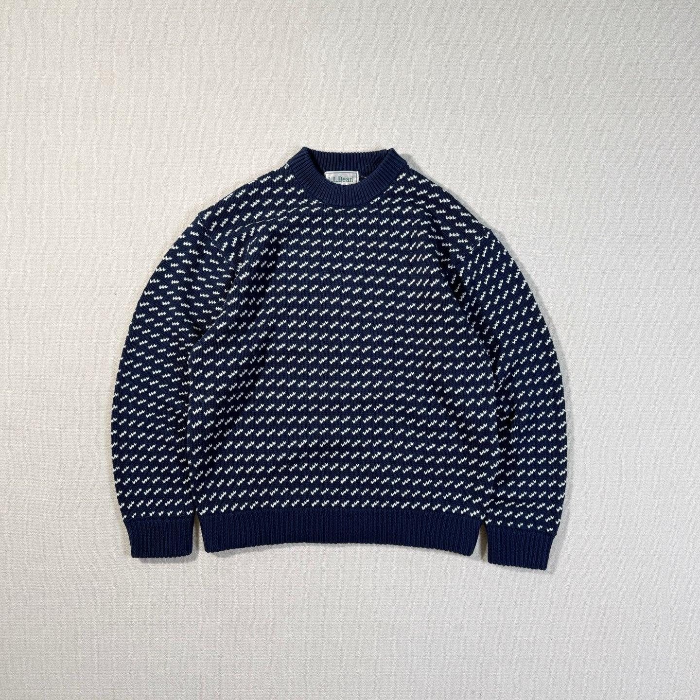 L.L.Bean Wayne Sweater Bird&