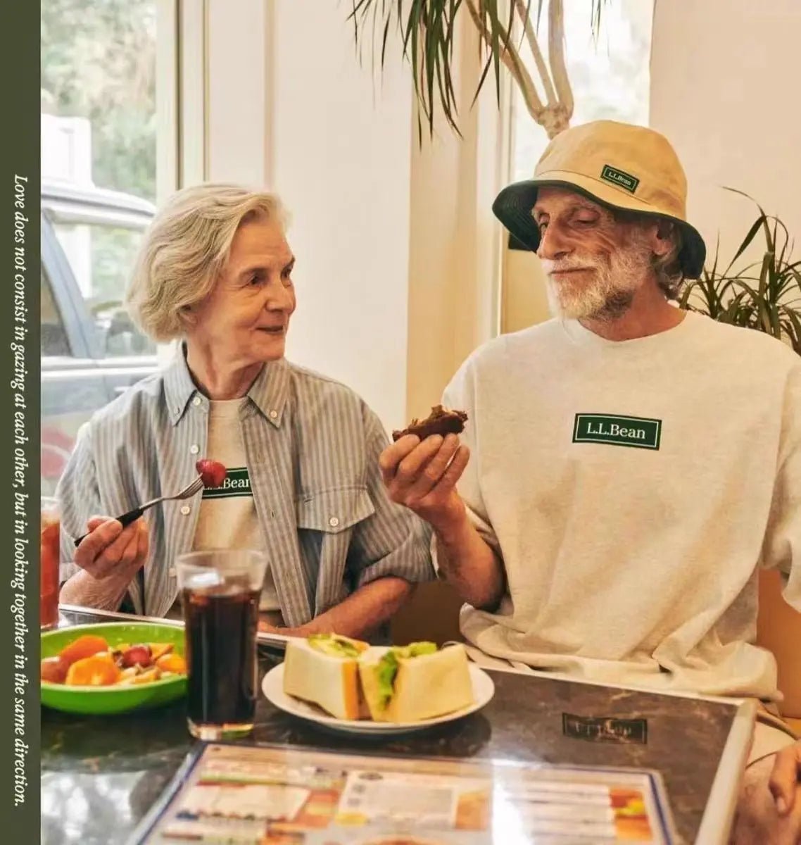 L.L.Bean x BEAMS 限定綠標印花短袖 T-SHIRT HLY & CHOCCICO