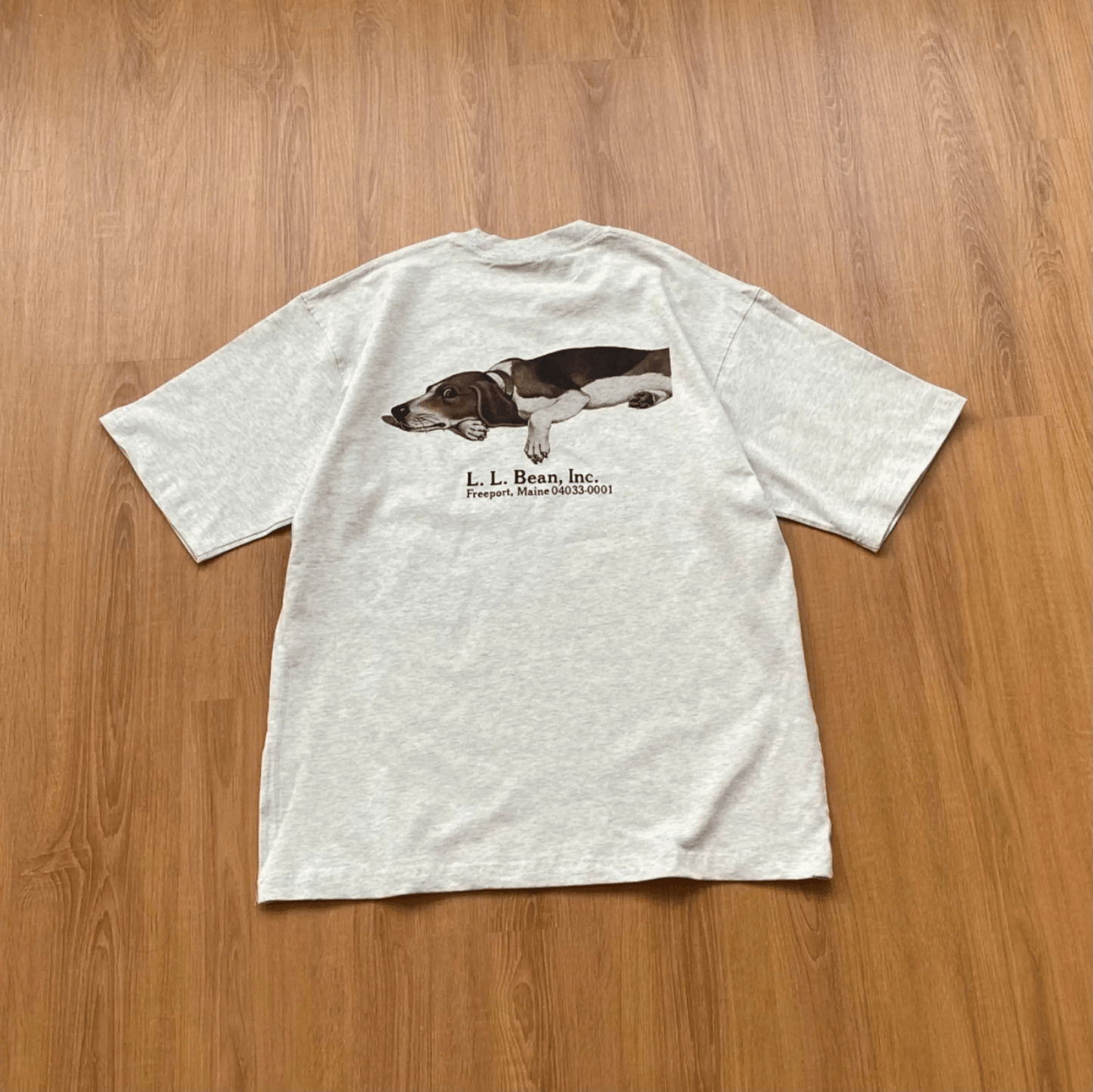 L.L.Bean x BEAMS 限定綠標印花短袖 T-SHIRT HLY & CHOCCICO