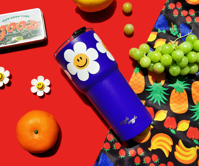 韓國直送LocknLock X Wiggle Wiggle Swing Tumber 700ml - HLY & CHOCCICO