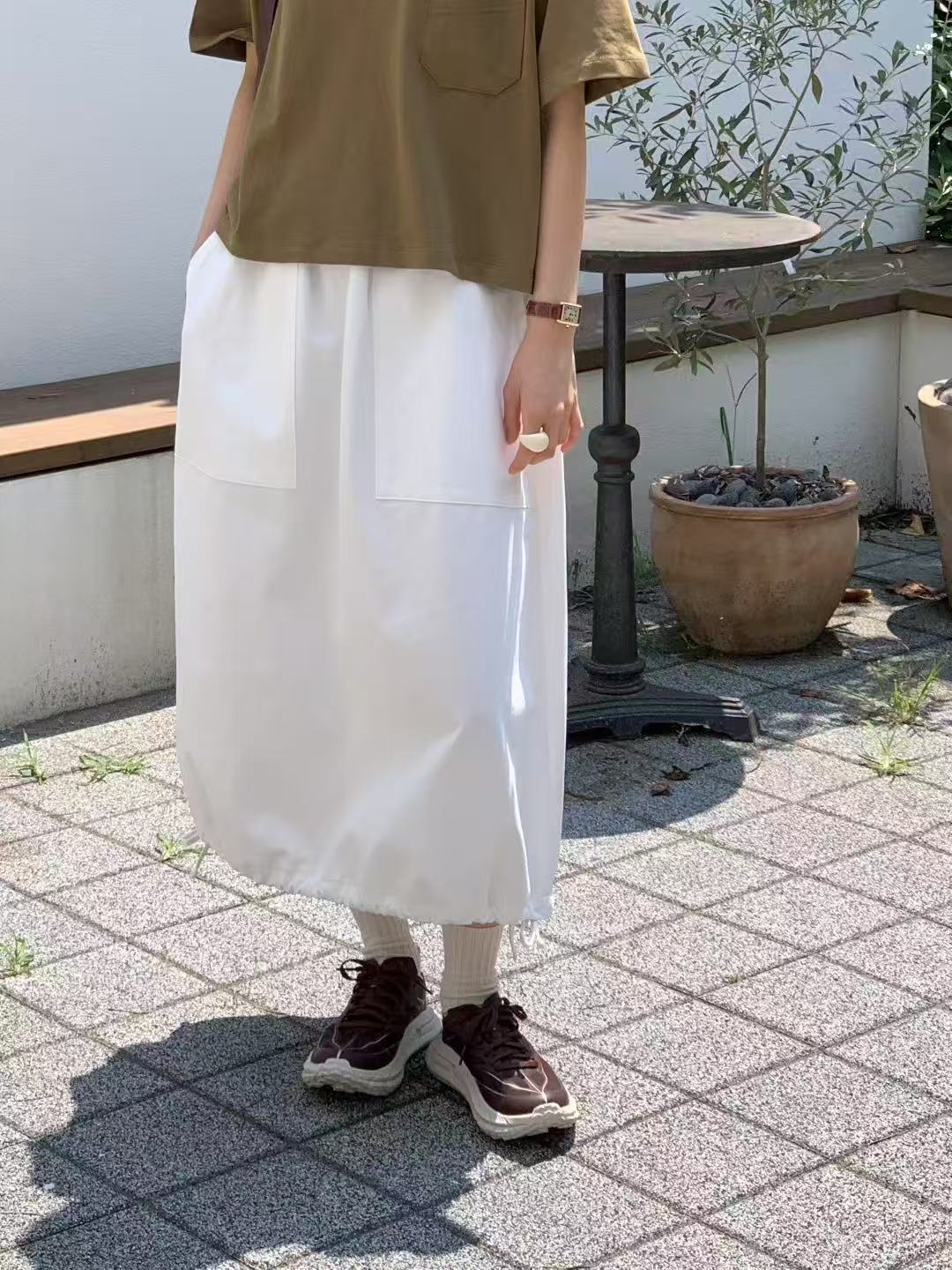 韓國直送Lounge Style Skirt HLY & CHOCCICO