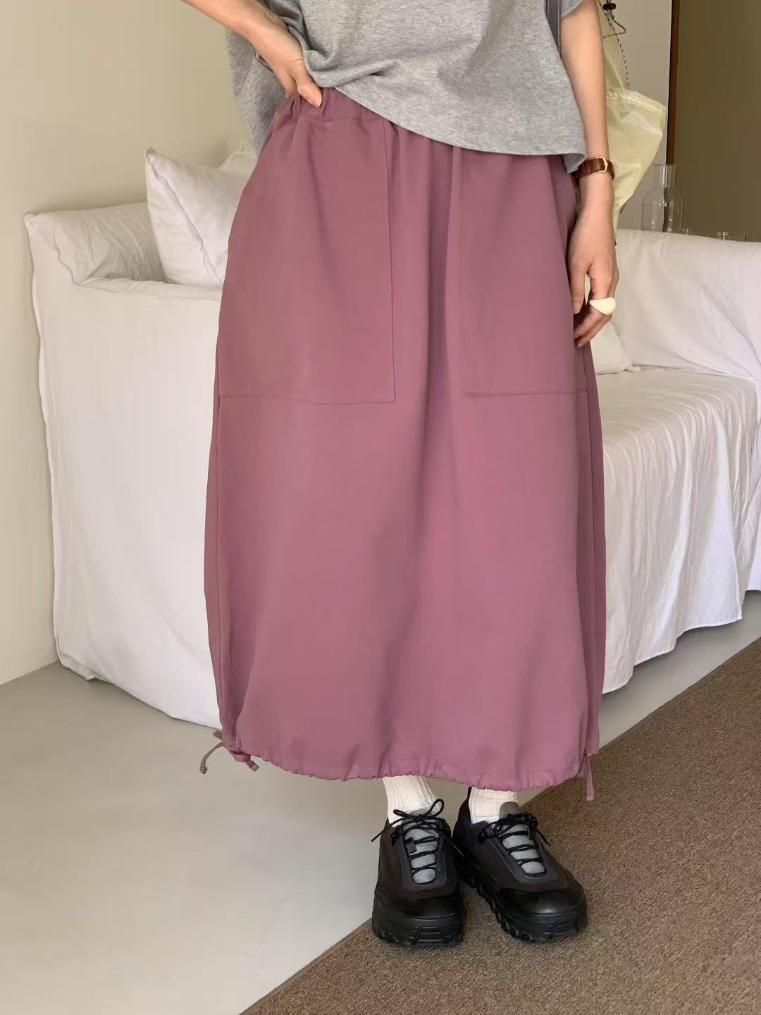 韓國直送Lounge Style Skirt HLY & CHOCCICO