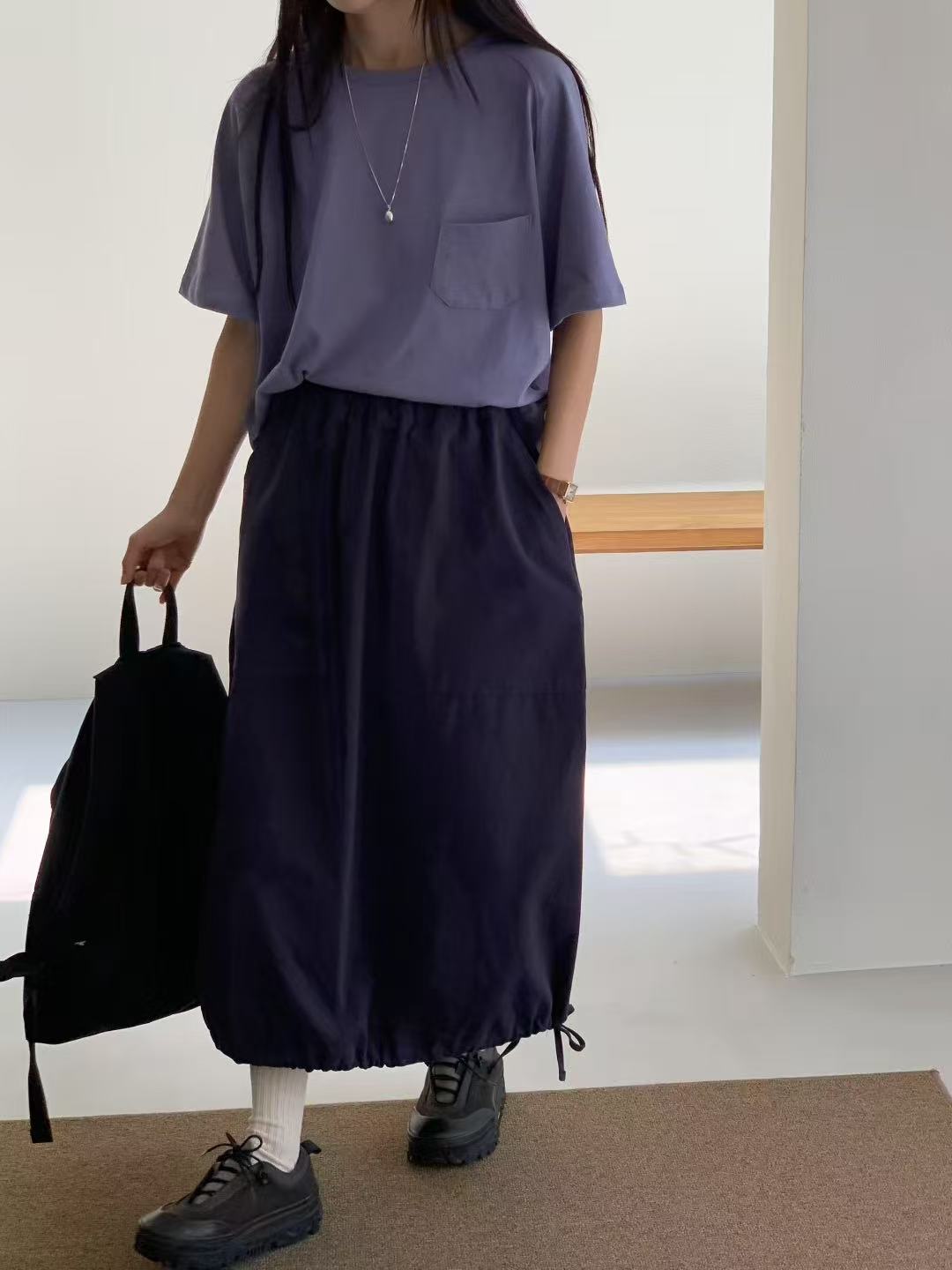 韓國直送Lounge Style Skirt HLY & CHOCCICO