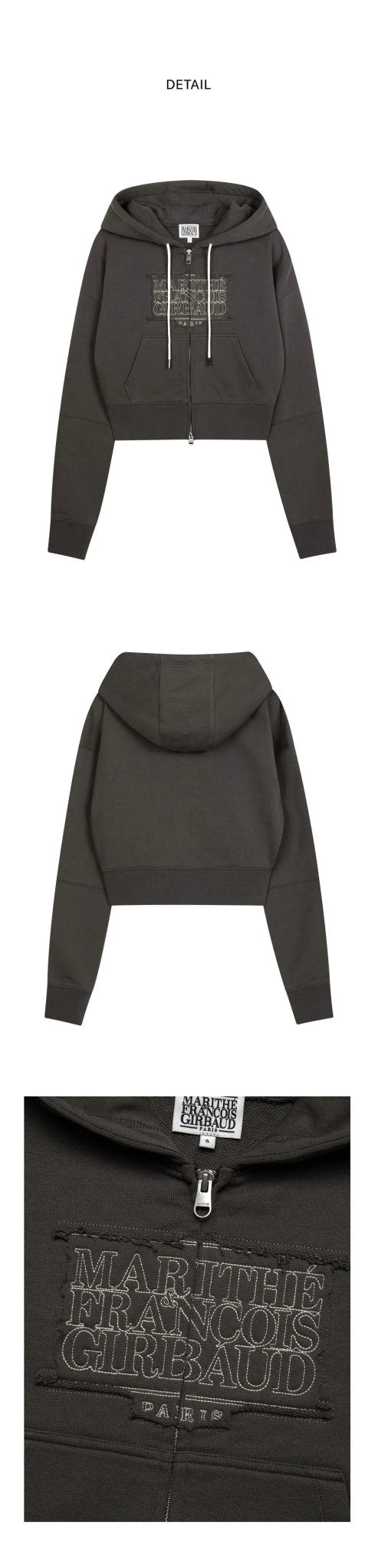 MARITHE FRANCOIS GIRBAUD VINTAGE BASEBALL RINGER TEE - HLY & CHOCCICO