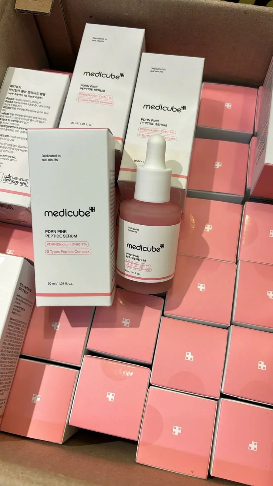 MEDICUBE PDRN 粉紅胜肽膠原蛋白安瓶30ml - HLY & CHOCCICO