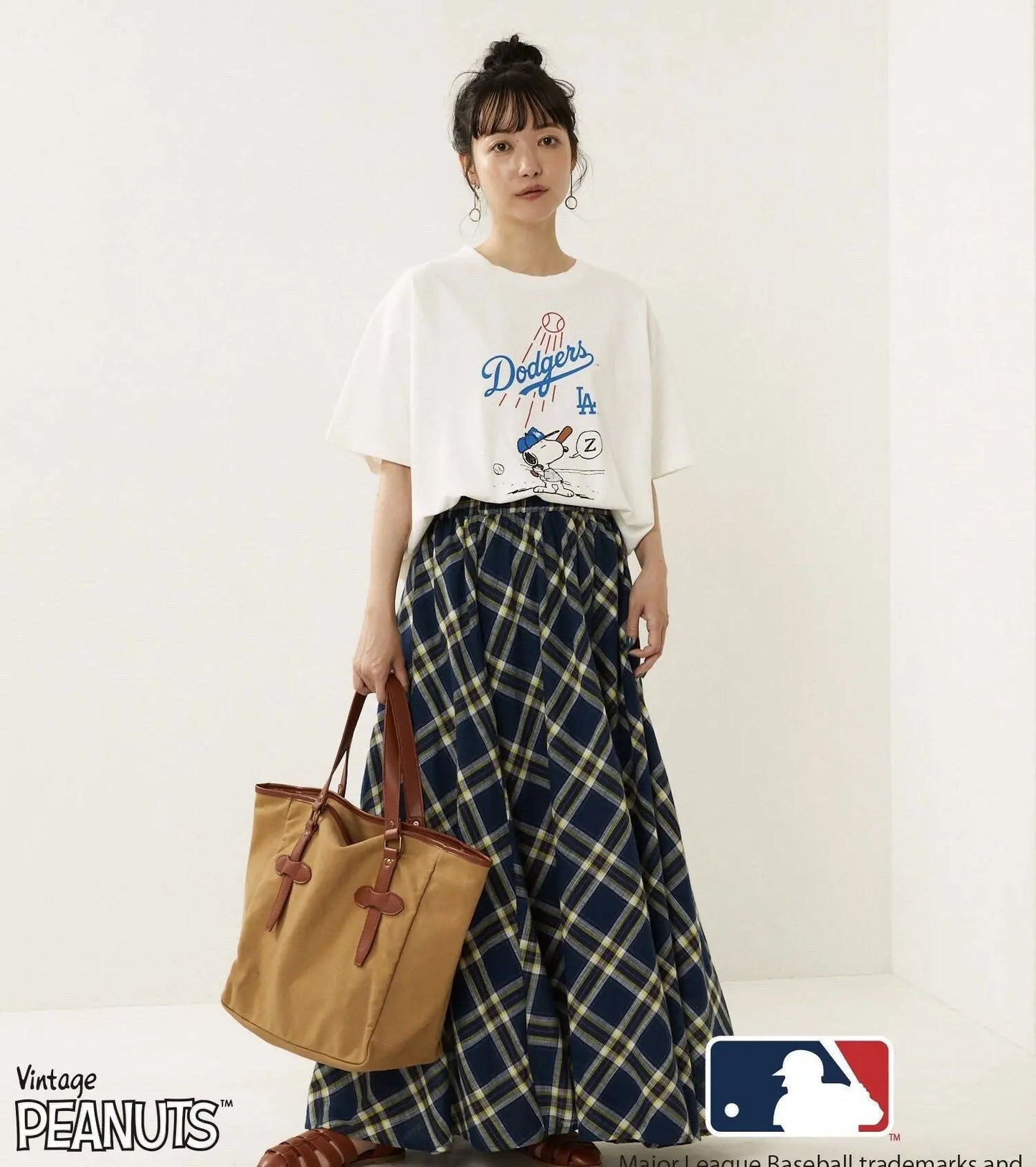 MLB x PEANUTS TEE 印花圓領短袖Tee HLY & CHOCCICO