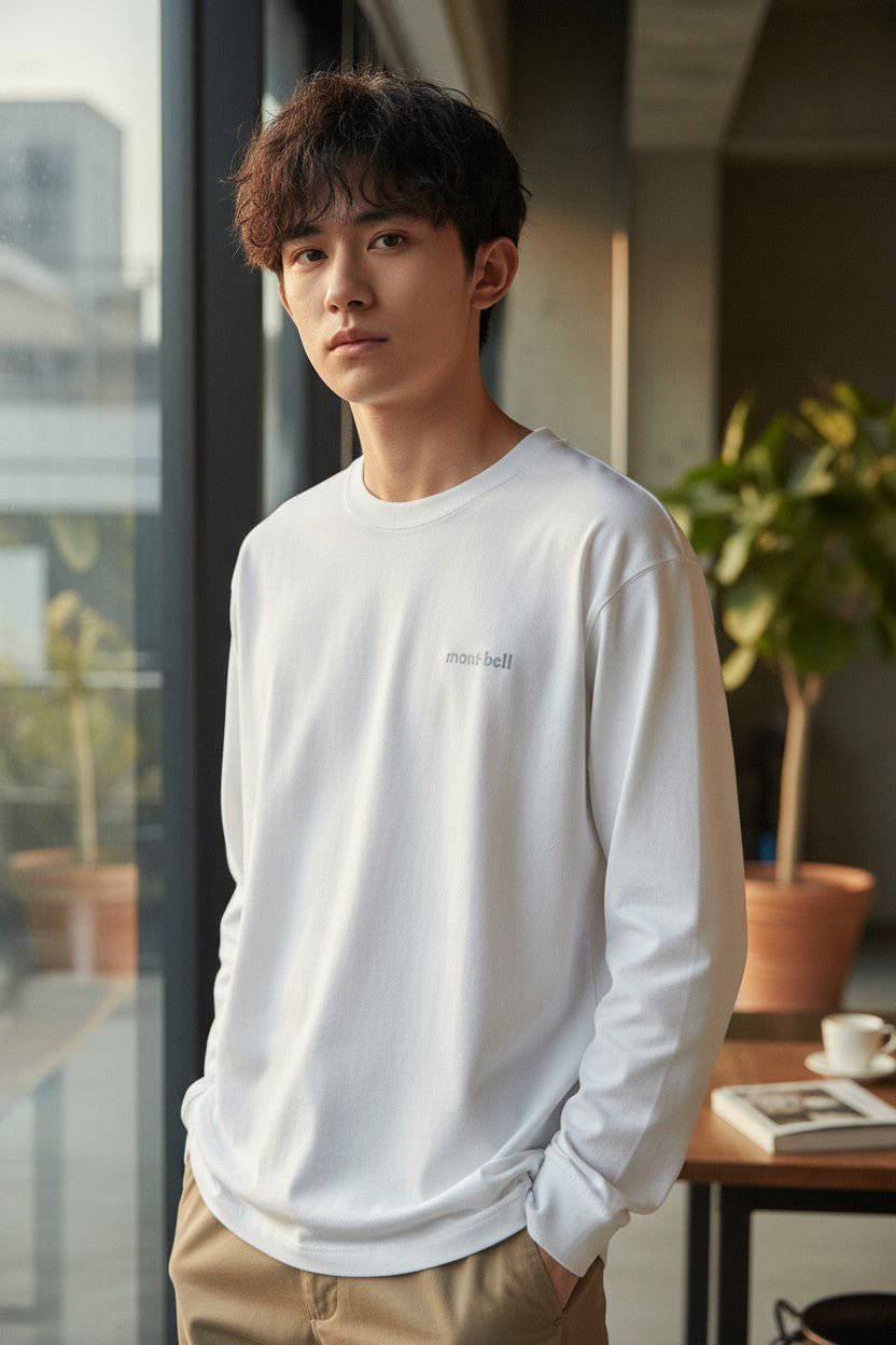 Montbell Long Sleeve Tee - HLY & CHOCCICO