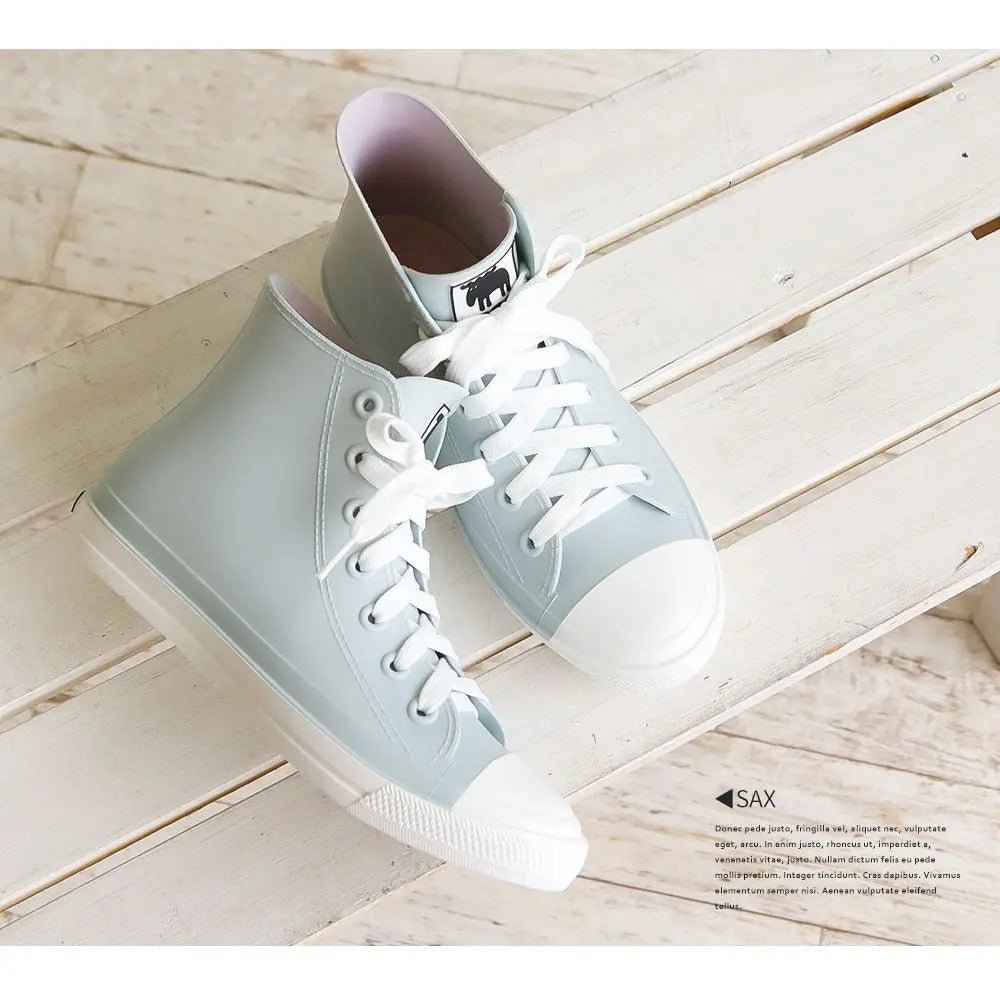 瑞典品牌 MOZ 波鞋款雨靴 (高筒)