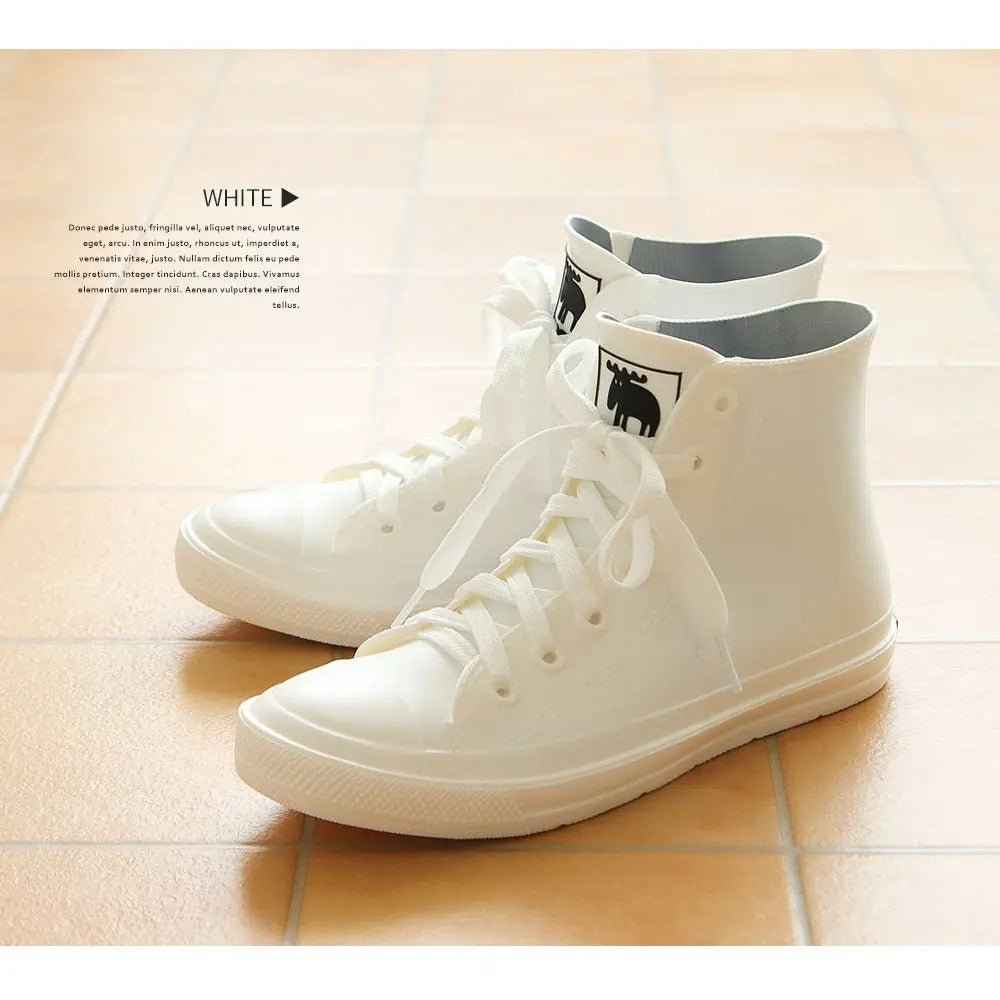 瑞典品牌 MOZ 波鞋款雨靴 (高筒)