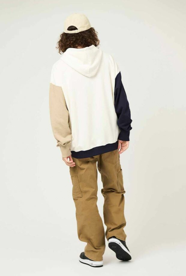 Nagasugiru Dog Big Silhouette Hoodie - HLY & CHOCCICO