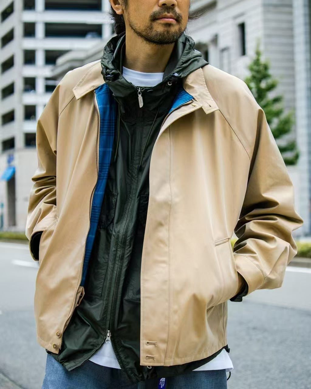 Nanamica 2L GTX GORE-TEX Crew Jacket - HLY & CHOCCICO