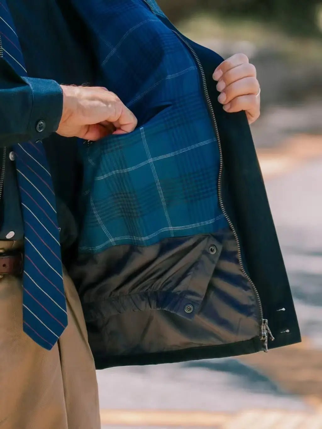 Nanamica 2L GTX GORE-TEX Crew Jacket - HLY & CHOCCICO