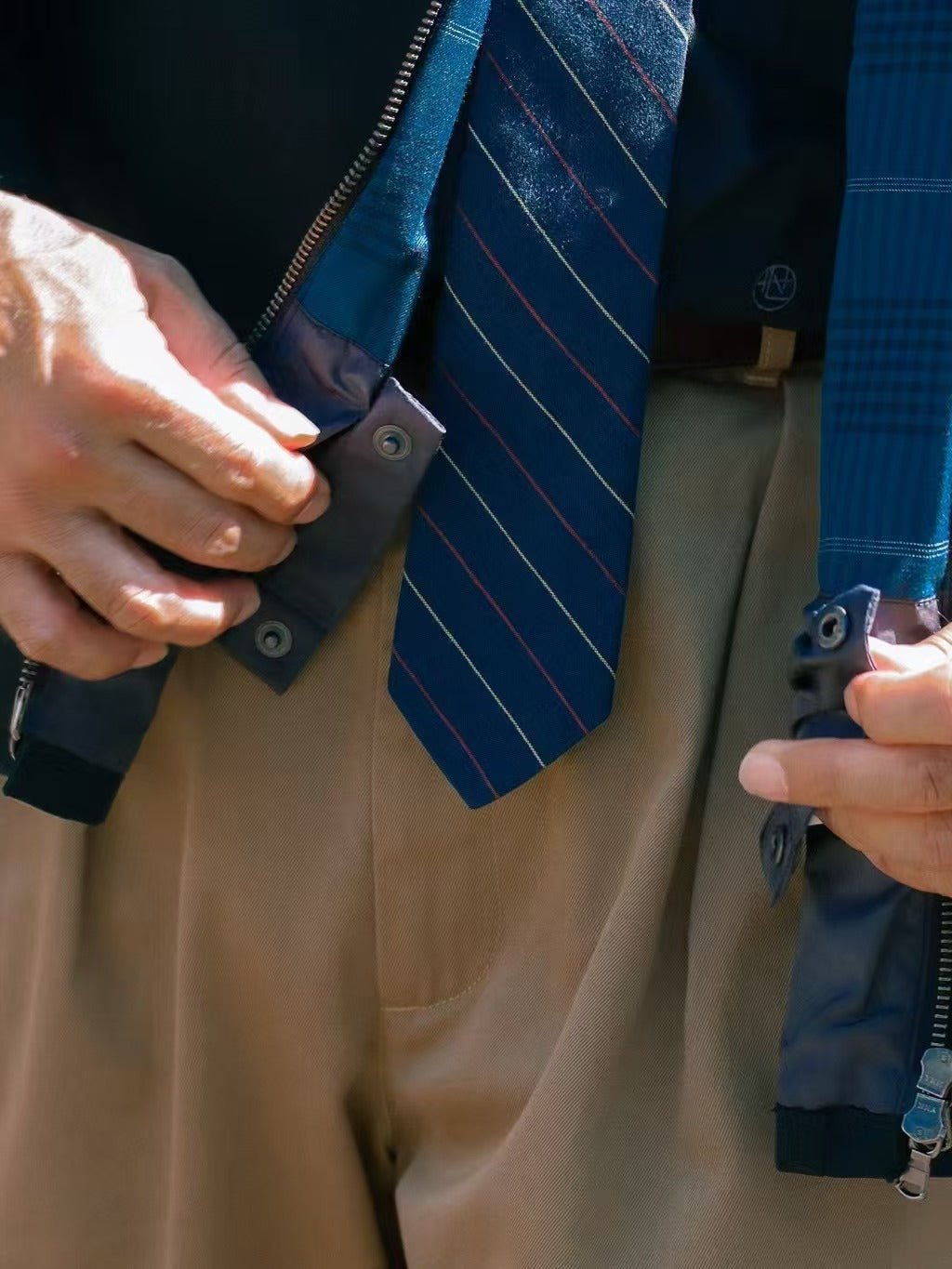 Nanamica 2L GTX GORE-TEX Crew Jacket - HLY & CHOCCICO