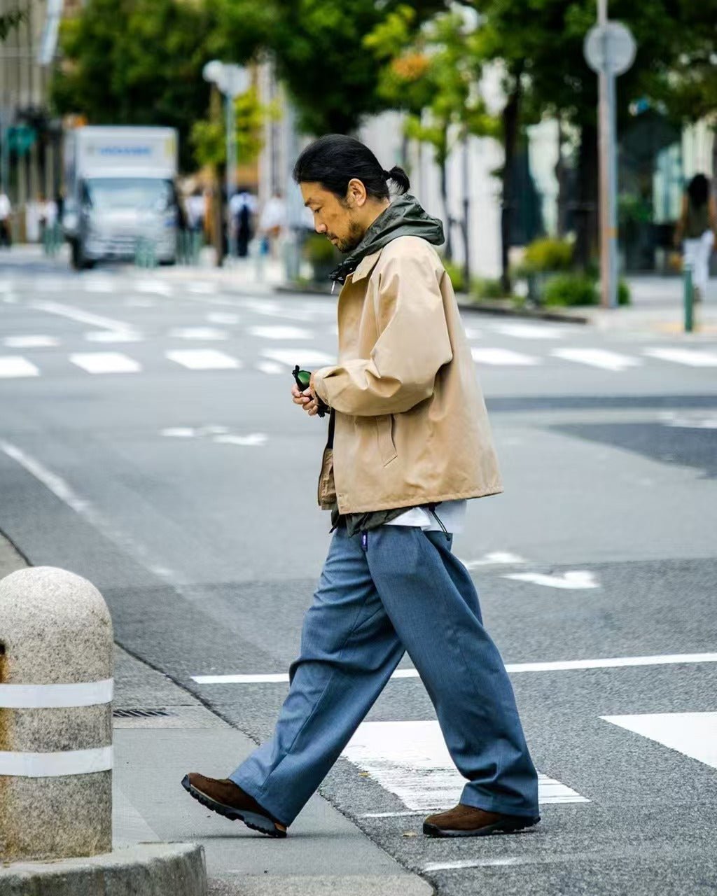 Nanamica 2L GTX GORE-TEX Crew Jacket - HLY & CHOCCICO