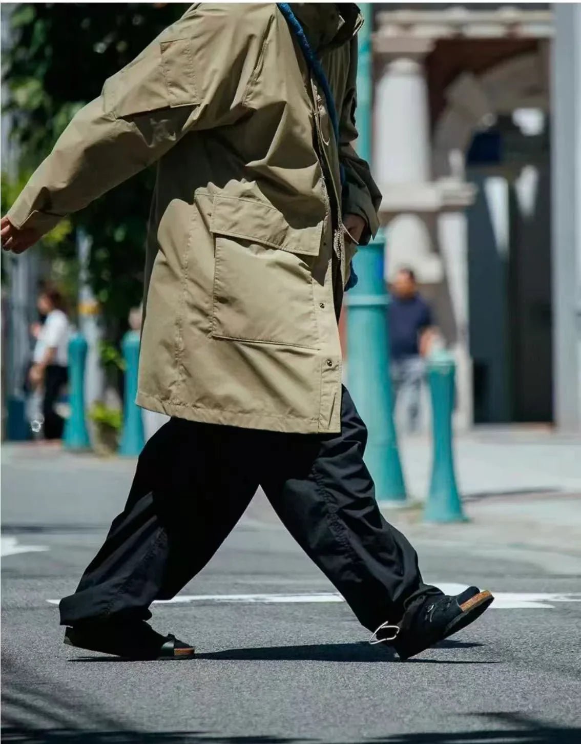 Nanamica 65/35 Cargo Deck Pants - HLY & CHOCCICO