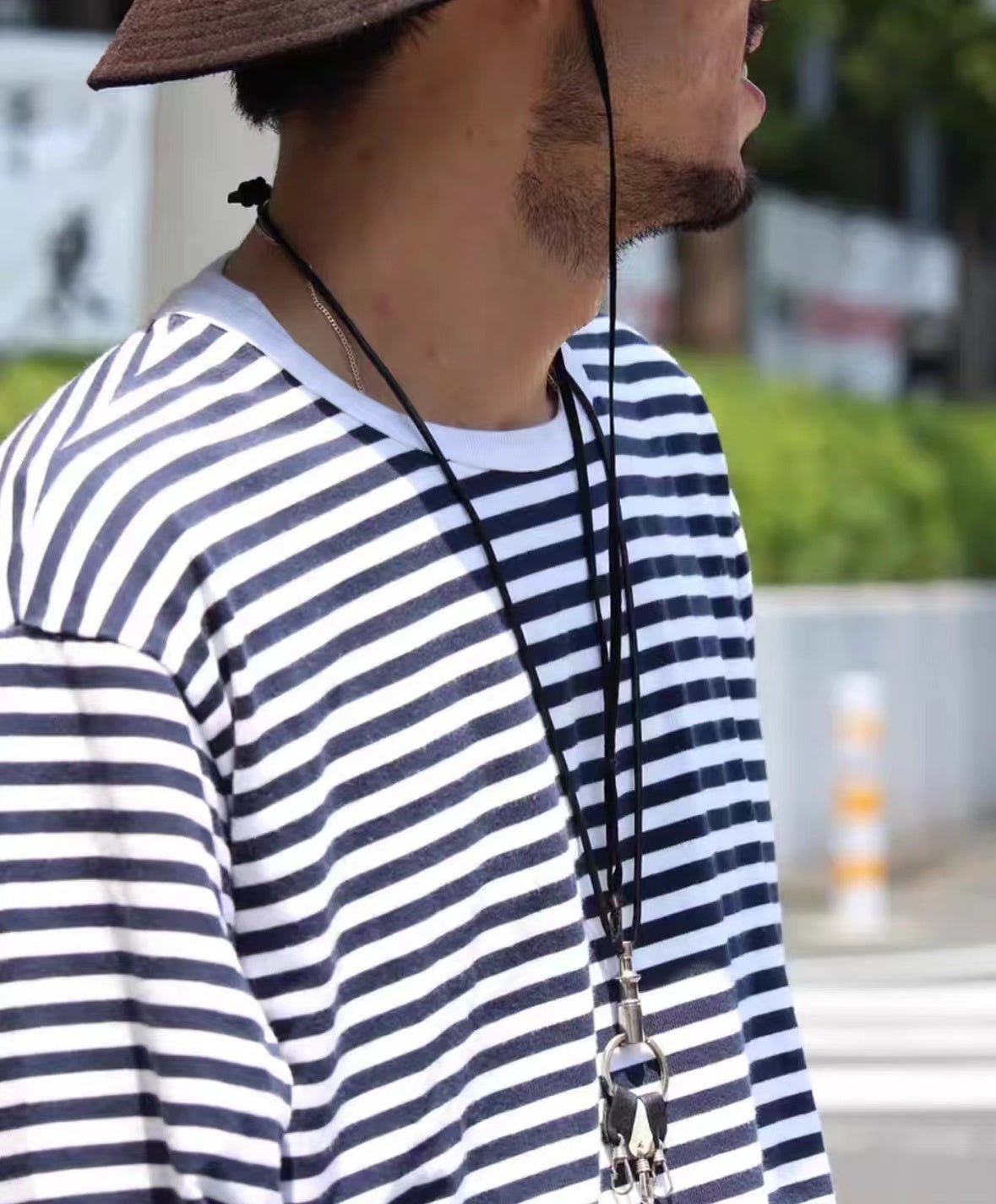 Nanamica COOLMAX Stripe Jersey Long Sleeve -2 Color - HLY & CHOCCICO