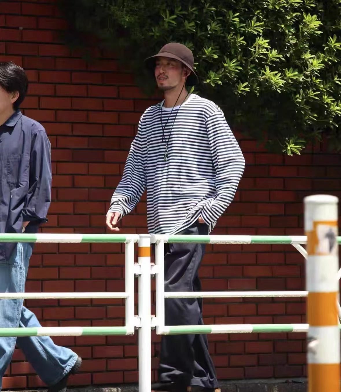 Nanamica COOLMAX Stripe Jersey Long Sleeve -2 Color - HLY & CHOCCICO