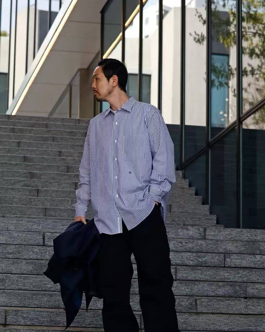 Nanamica Regular Collar Wind Shirt - HLY & CHOCCICO