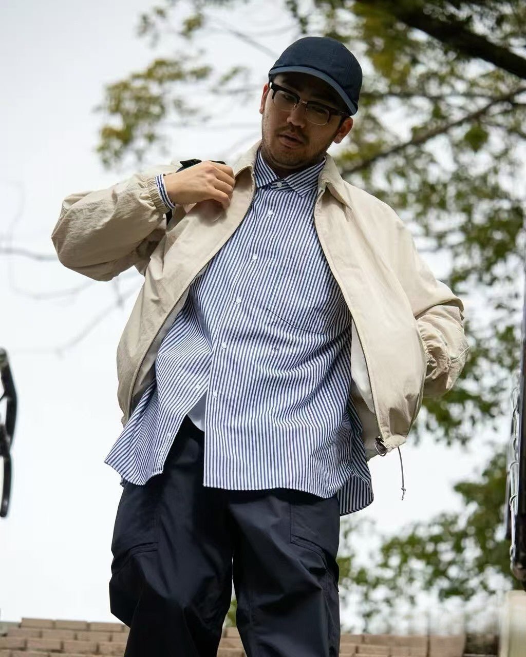 Nanamica Regular Collar Wind Shirt - HLY & CHOCCICO