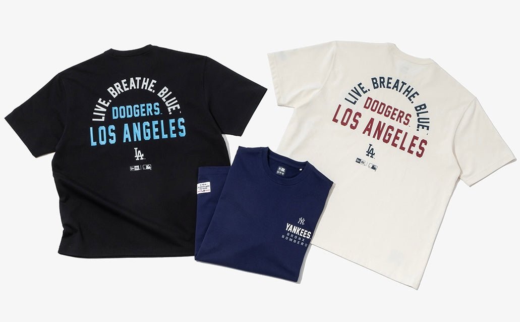New Era Dodgers Arch Slogan Tee -3 Color - HLY & CHOCCICO
