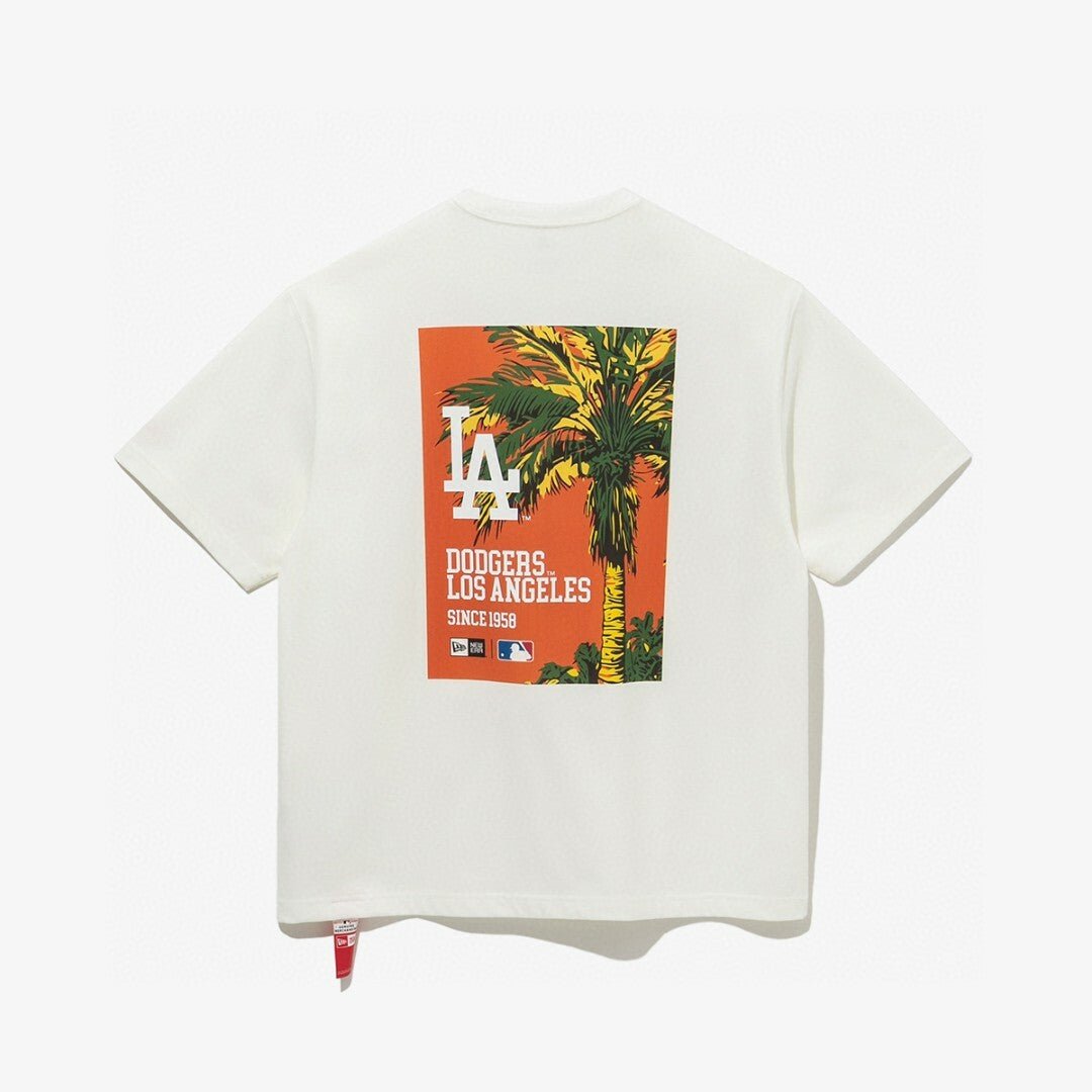 New Era Dodgers Poster Tee - HLY & CHOCCICO