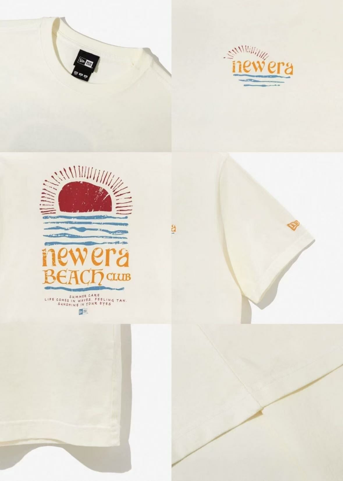 韓國直送New Era Vintage Sun Tee - HLY & CHOCCICO