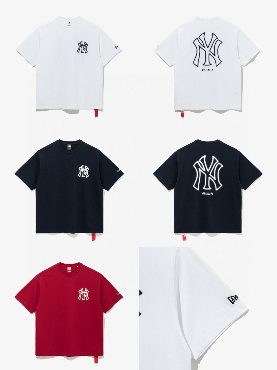 New Era Yankees Neon Logo Tee - HLY & CHOCCICO