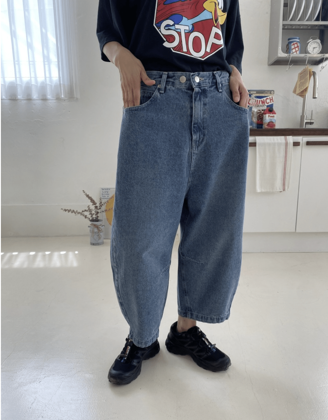 韓國直送Next Denim Pants HLY & CHOCCICO