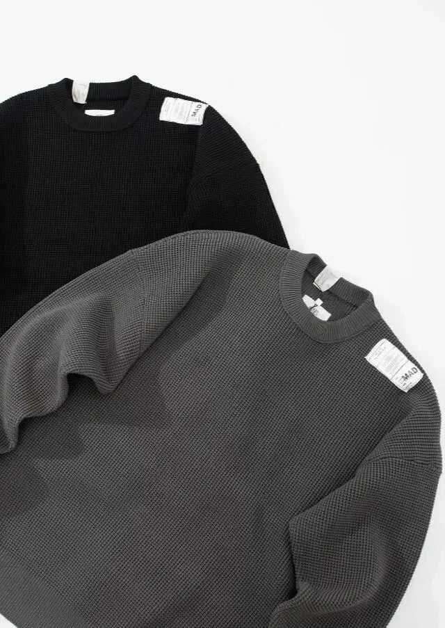 N.HOOLYWOOD × MADNESS WAFFLE KNIT - HLY & CHOCCICO