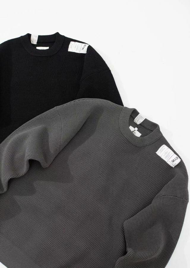 N.HOOLYWOOD × MADNESS WAFFLE KNIT - HLY & CHOCCICO