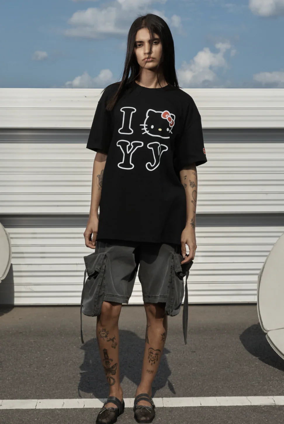Open YY x Hello Kitty Tee - HLY & CHOCCICO