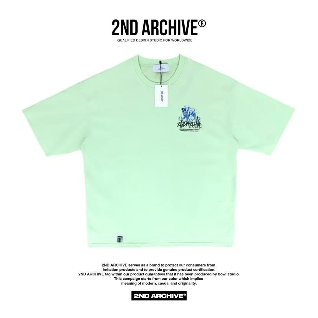 韓國直送 2ND ARCHIVE Ice bulldogr T-shirt - 4 Color APM 537 BOWL