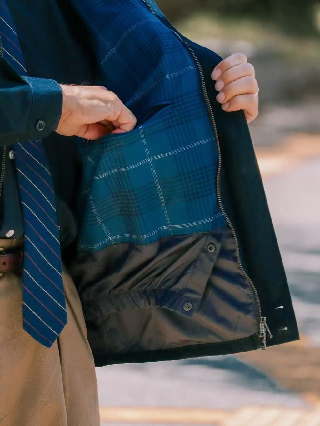 Nanamica 2L GTX GORE-TEX Crew Jacket