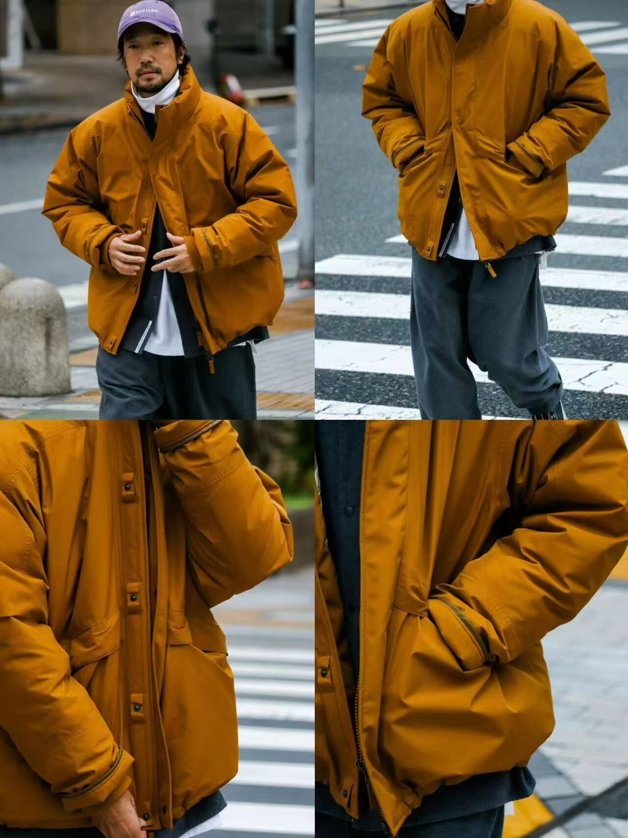 Nanamica 2L GORE-TEX 短羽絨 *橙色缺貨*