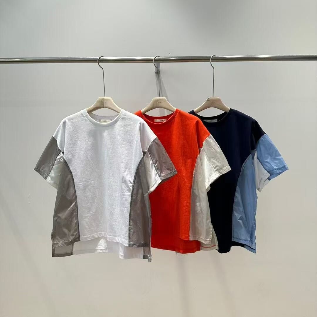 韓國直送Fusion Sleeve T-shirt