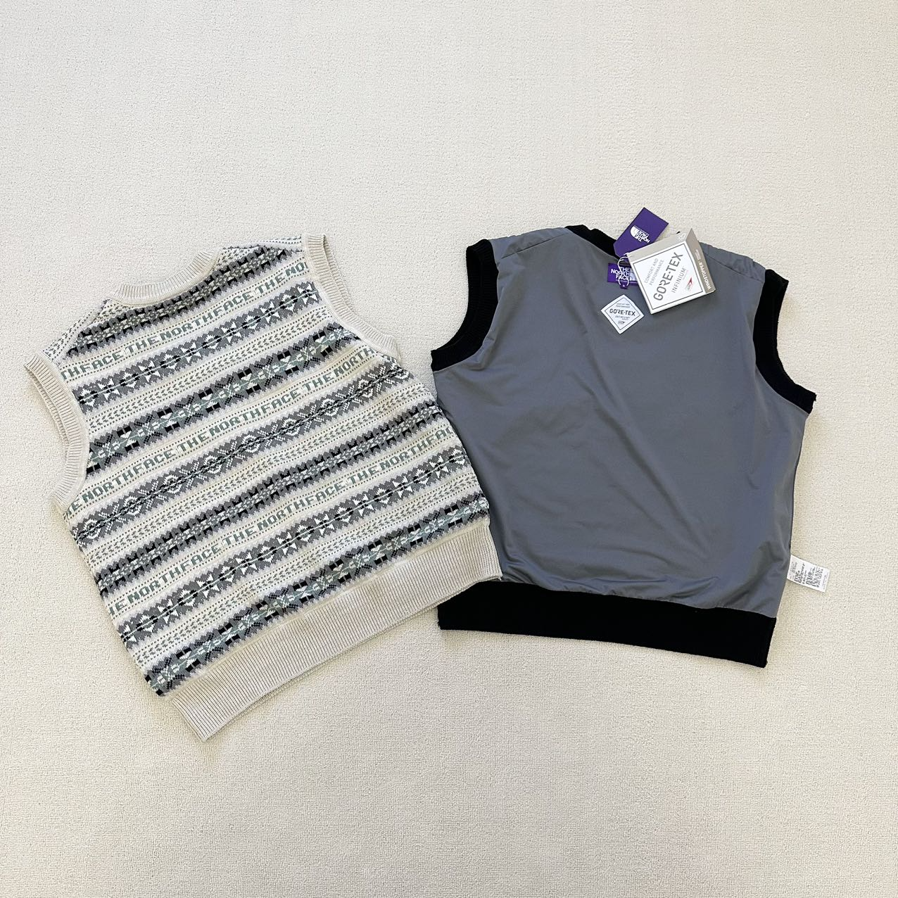 TNF PURPLE LABEL LABEL GORE-TEX INFINIUM™ Fair Isle Vest NT6301N