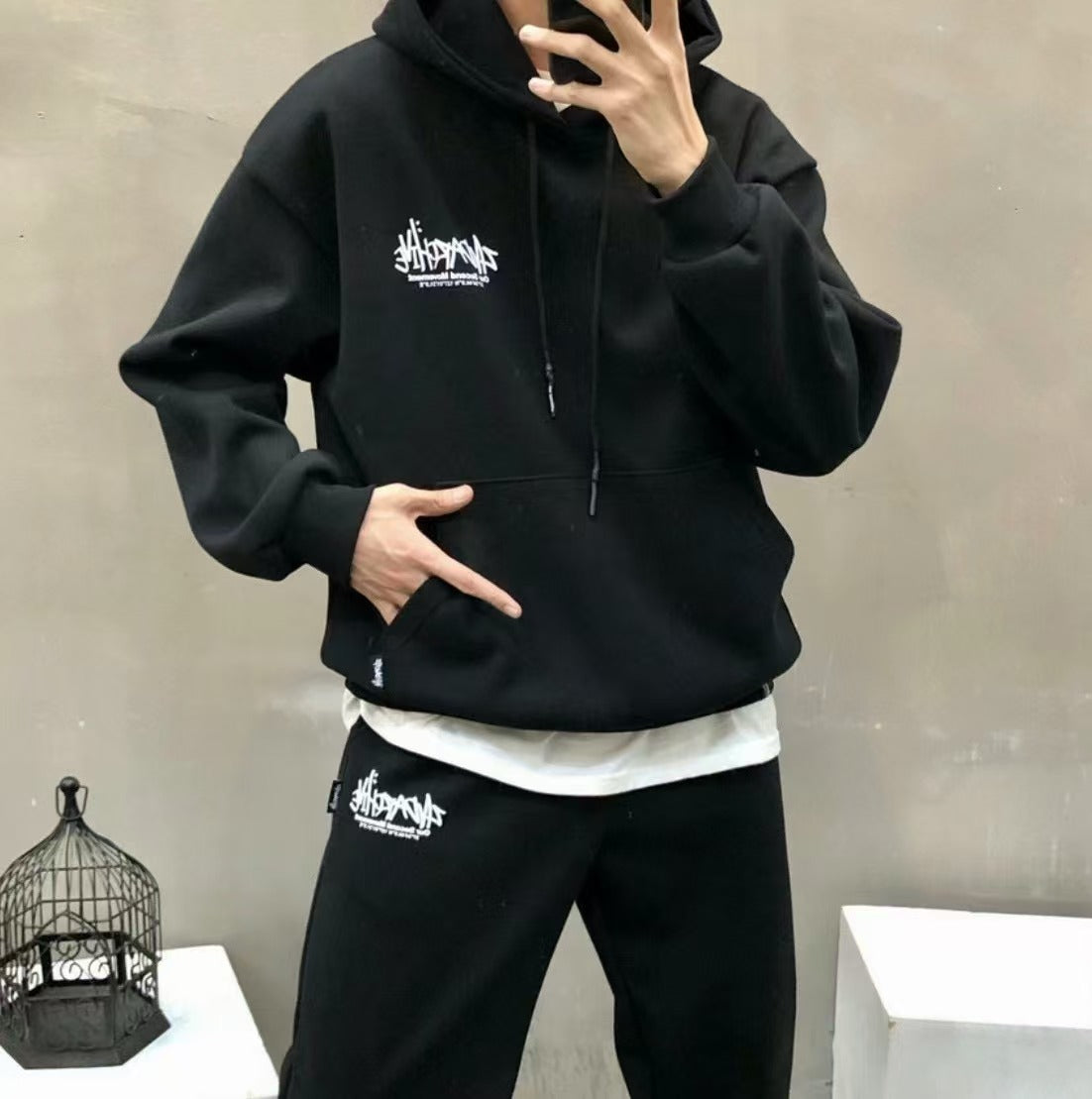 韓國直送🇰🇷 2ND ARCHIVE Signature Logo Hoodie 2ND ARCHIVE