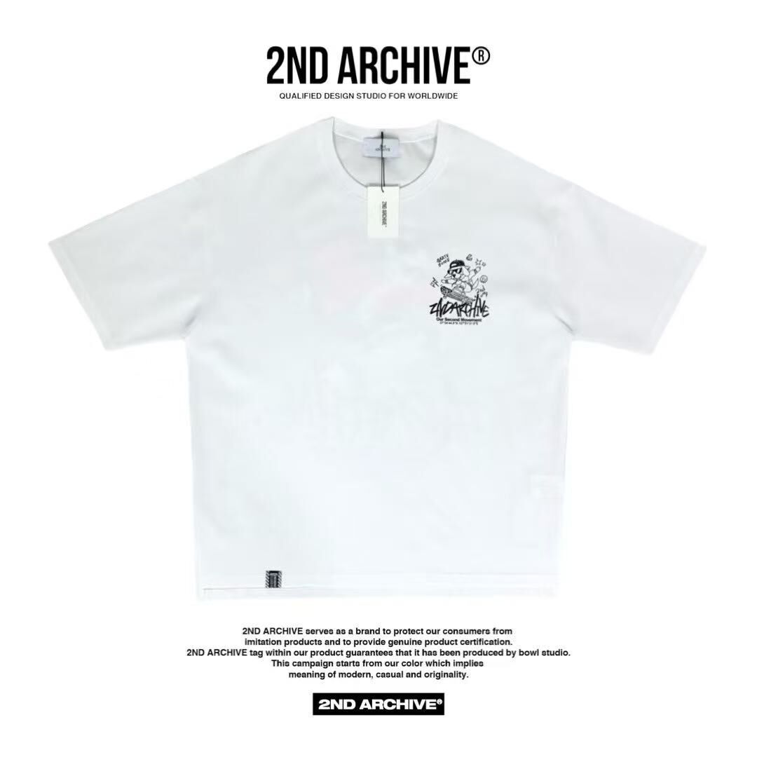 韓國直送 2ND ARCHIVE Board Beagle Crayon Tee