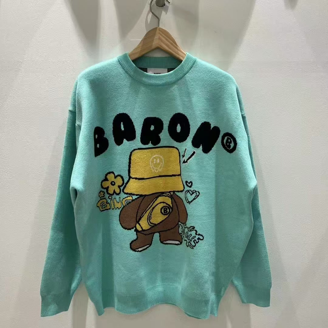 韓國直送 BARON BEAR SWEATER 4 Colors