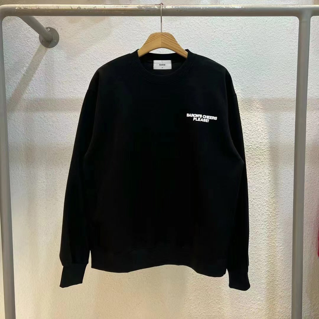 韓國直送Baron Duck embroidery happo sweatshirt