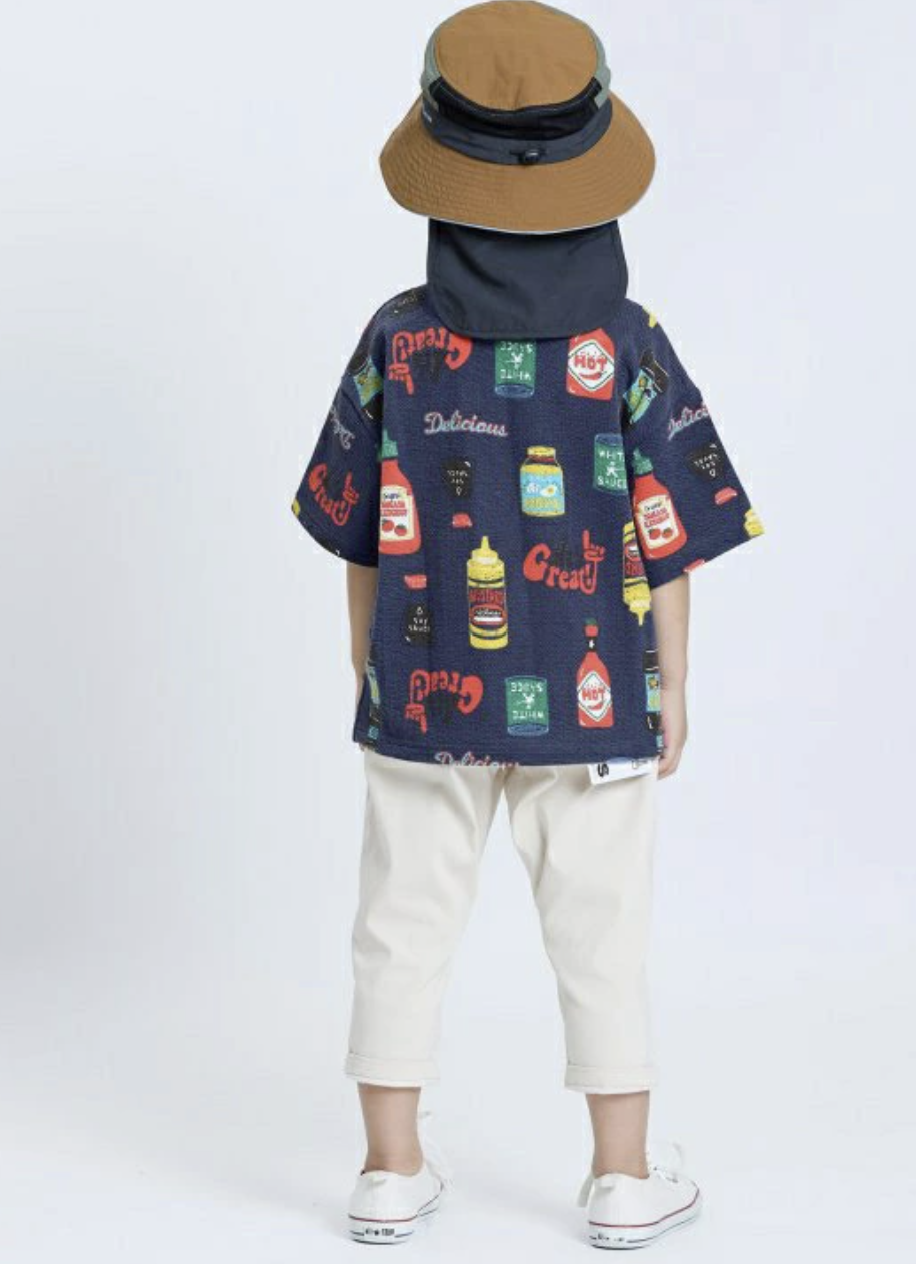 日本直送F.O.KIDS SAUCE TEE