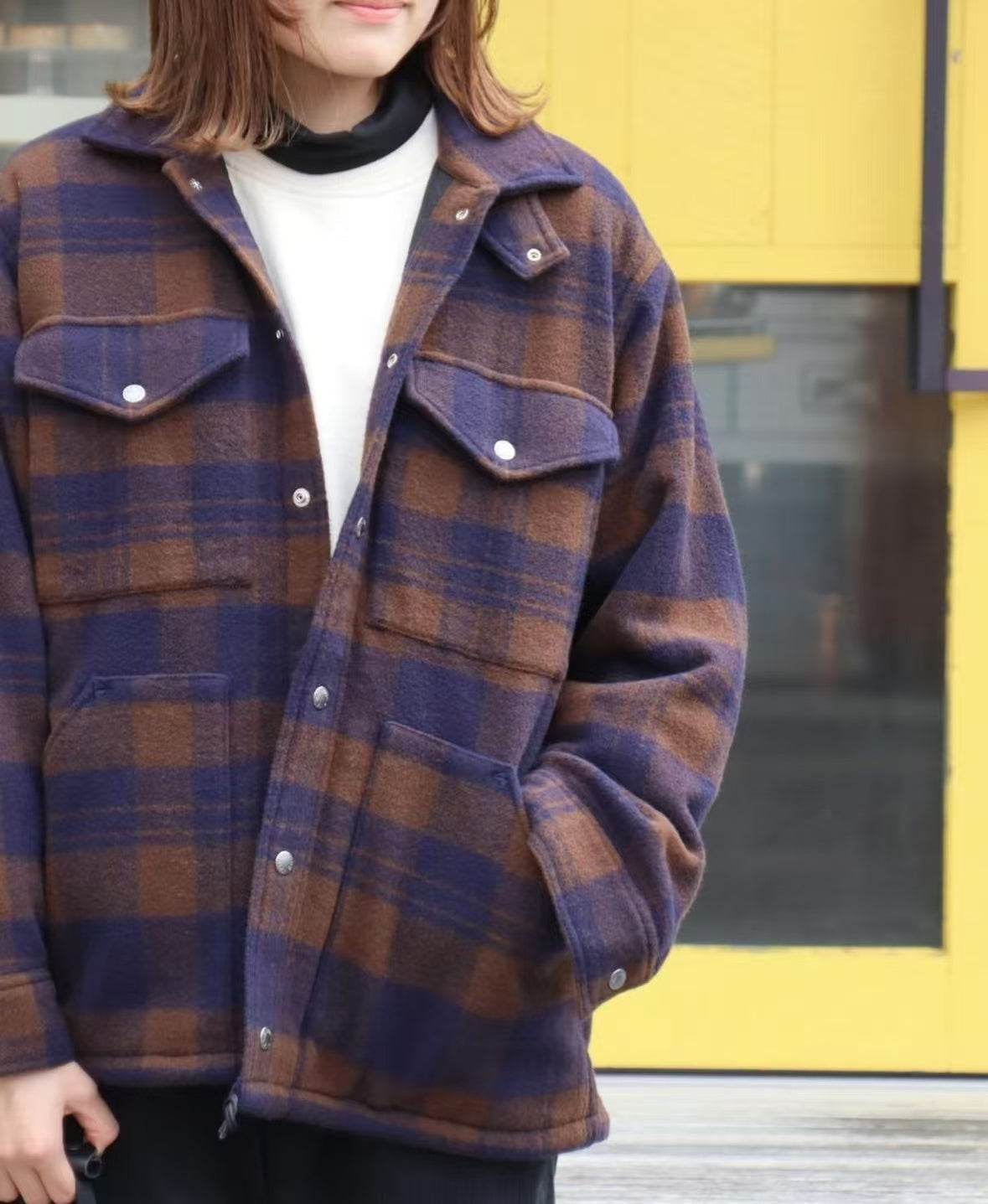 TNF PURPLE LABEL Wool Field CPO Jacket 港口工廠