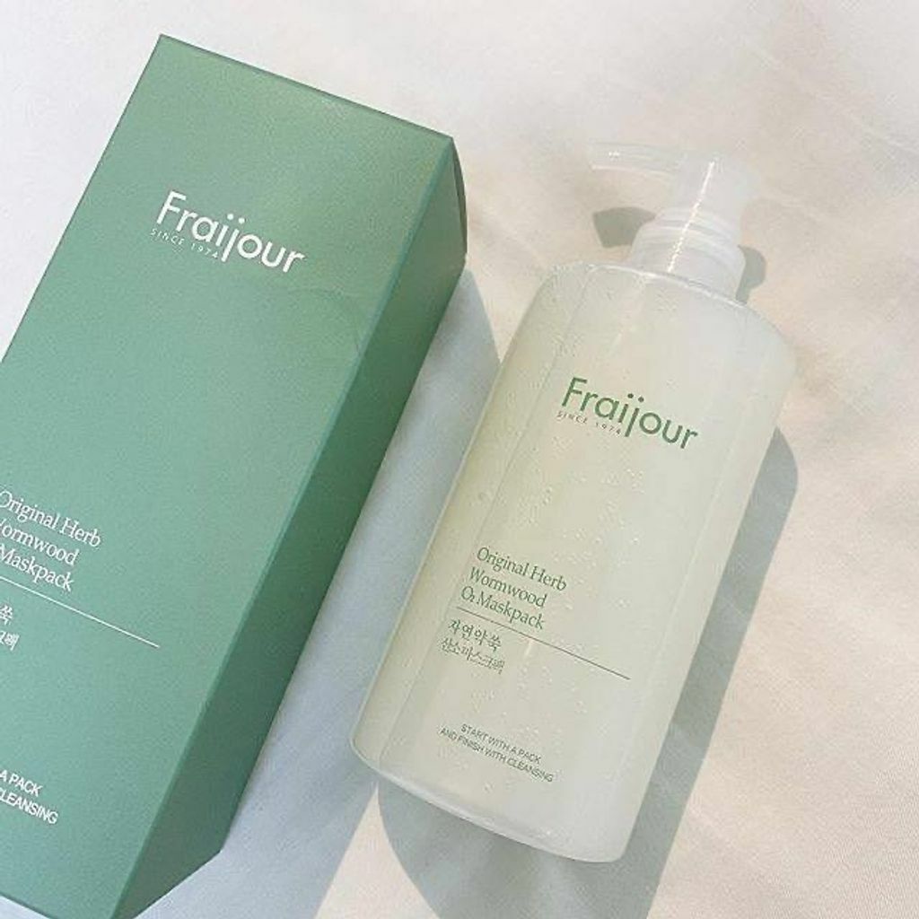 韓國 Fraijour 艾草 氧氣泡泡面膜300ml