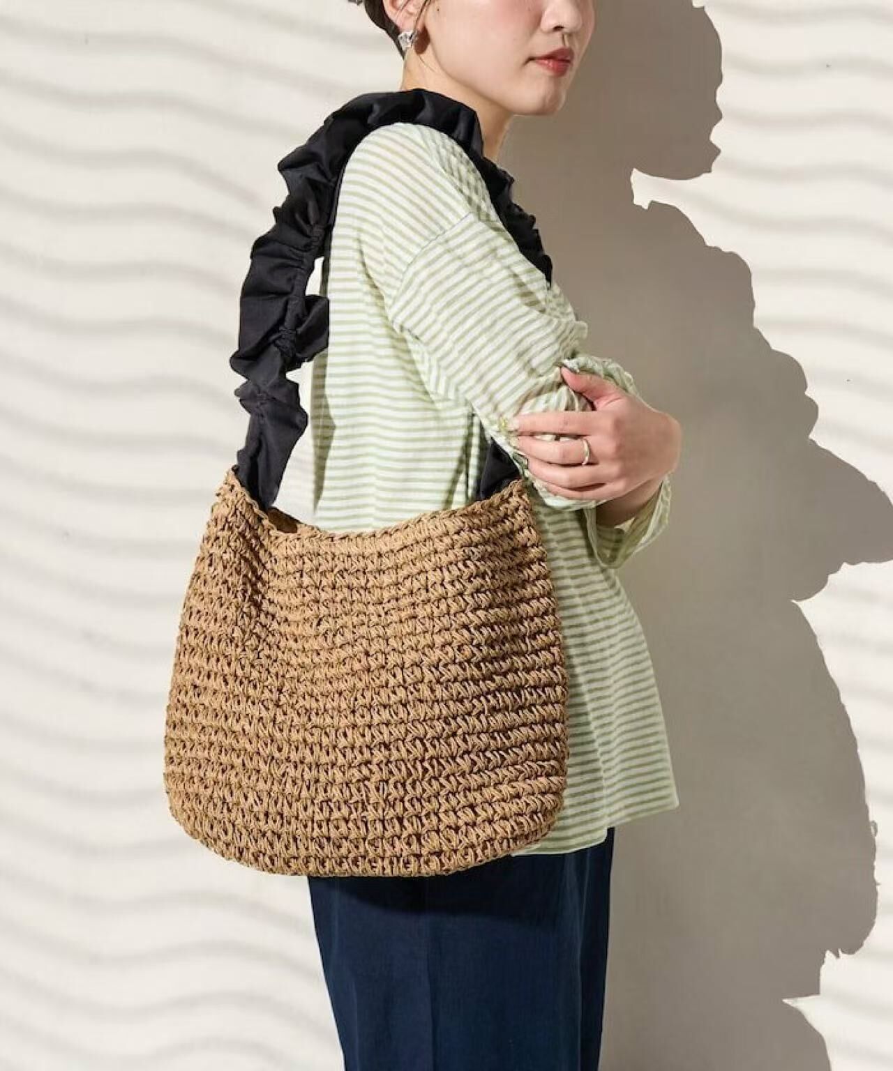 日本直送Gather Handle Paper Bag