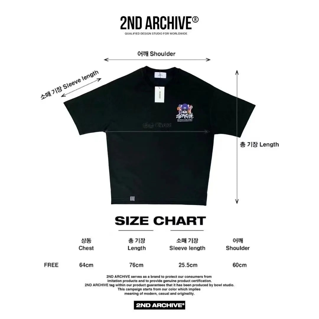 【一口價$277/件】🇰🇷韓國直送🇰🇷 2ND ARCHIVE Flower Garden dog Tee- 4 Color APM 537 BOWL